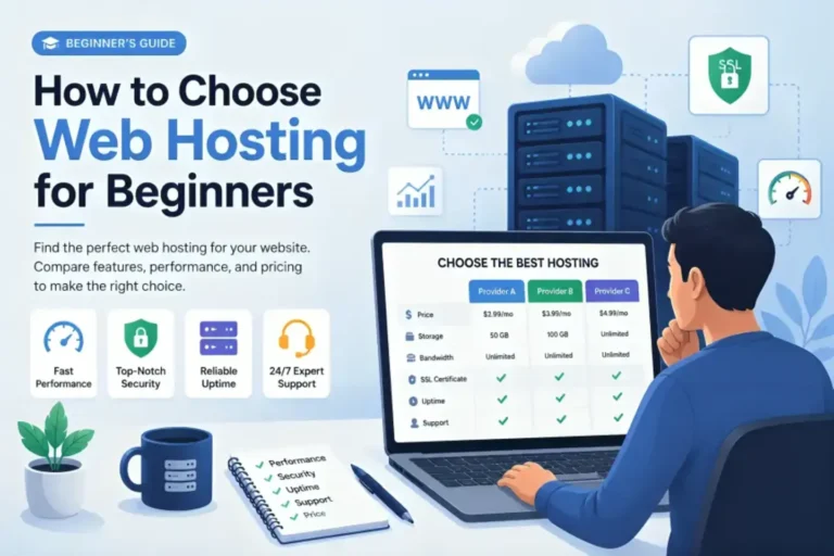 How to Choose Web Hosting in 2026 (Beginner’s Guide)