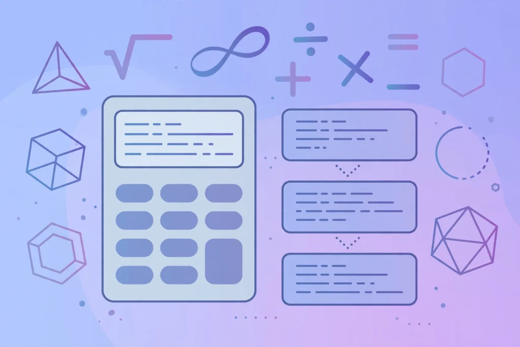 Wolfram Alpha math problem solver illustration