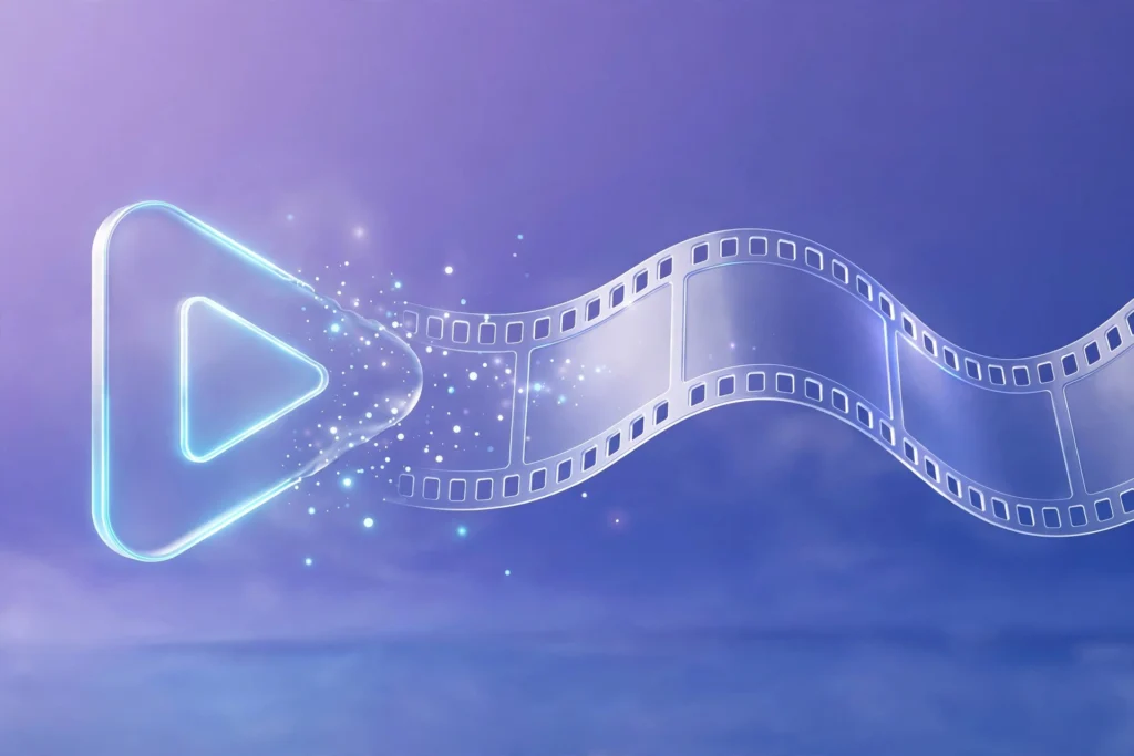 FlatAI free AI video generator no sign up illustration
